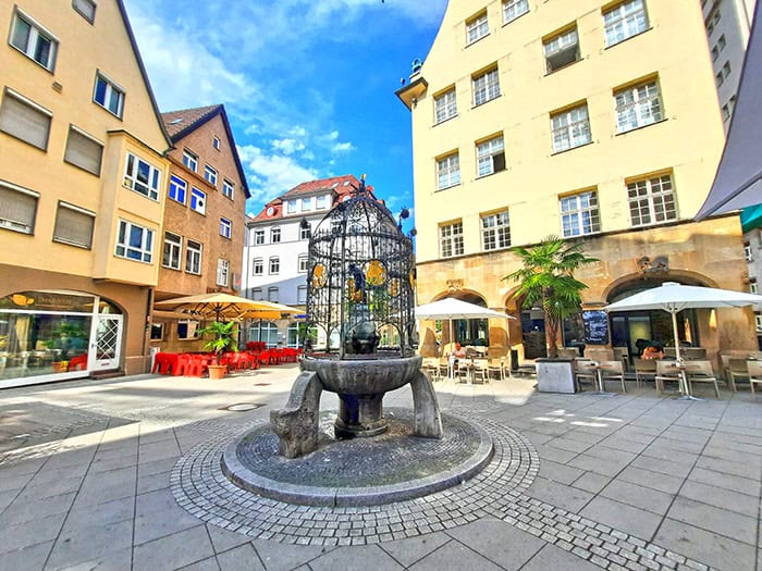 Hans im Gluck Brunnen Stuttgart Germany 9