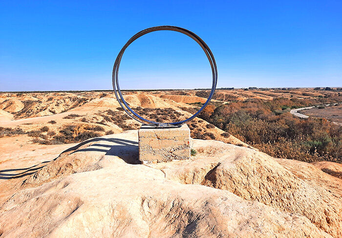Suspension Bridge Nahal HaBesor Stream Israel 10