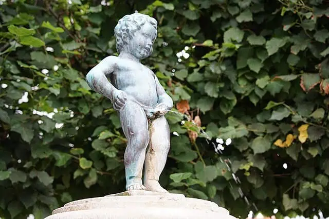 Manneken pis replica Bogense Denmark