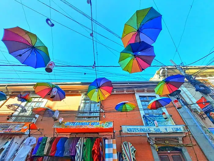 La Paz Umbrella Street Bolivia 3