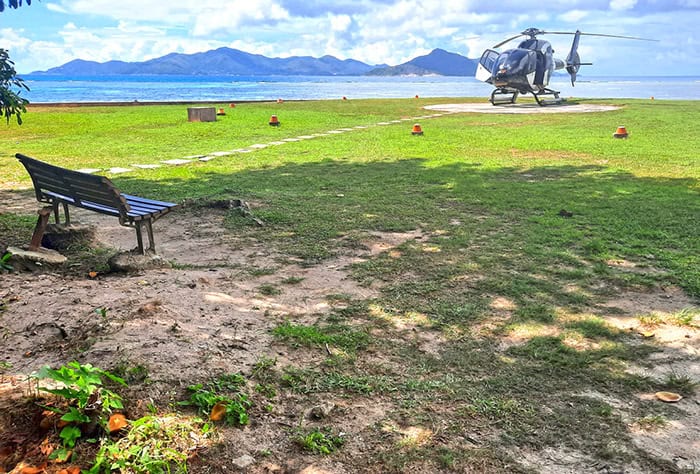 la digue seychelles chopper