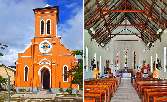 la digue seychelles church